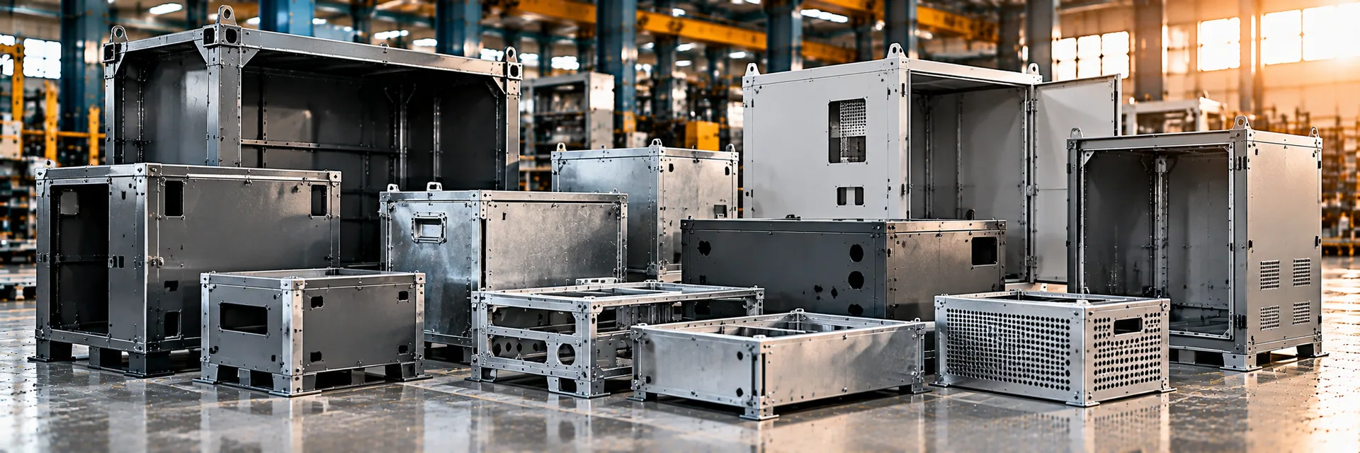 Endüstriyel Metal Kasa İmalatı